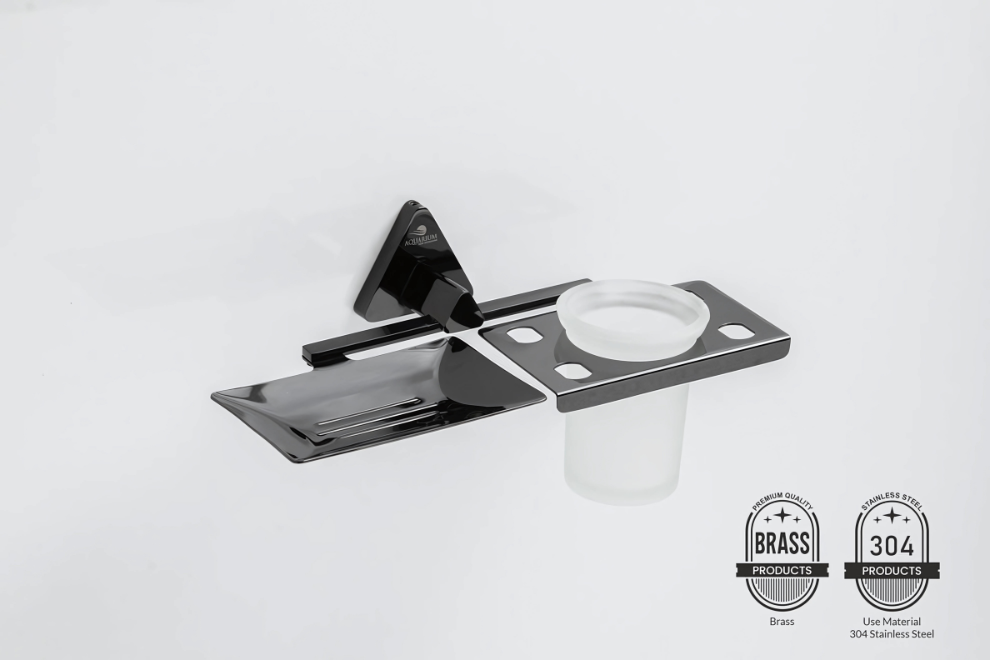 Soap Holder with Tumbler Holder | Rosy Series | Intterior100