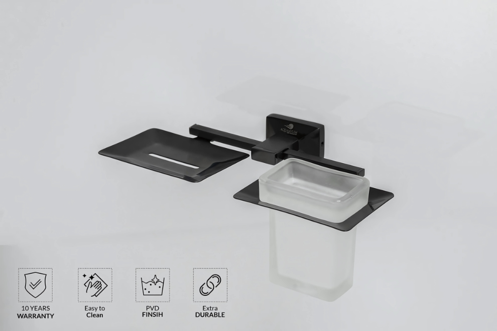 Soap Holder With Tumbler Holder | Brill Series | Intterior100