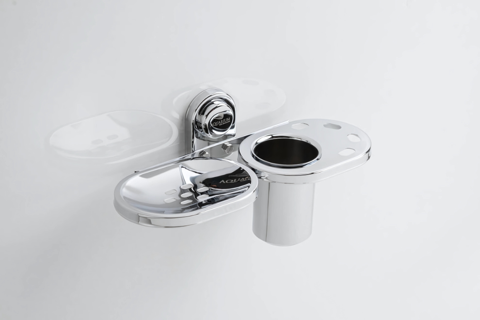 Soap Holder with Tumbler Holder | Blue Series | Intterior100