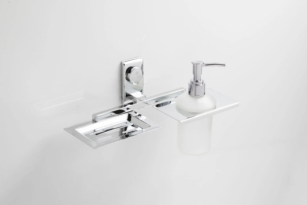 Soap Holder with Liquid Dispenser | Larry Series | Intterior100