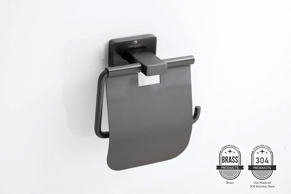 Paper Holder With Lid | Silk Series | Intterior100