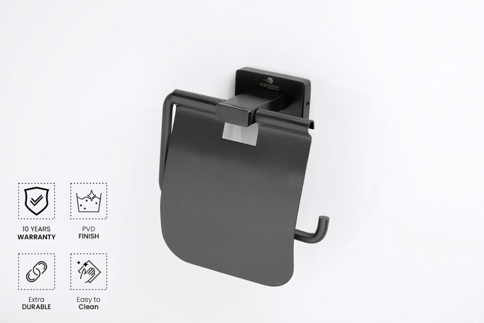 Paper Holder With Lid | Silk Series | Intterior100