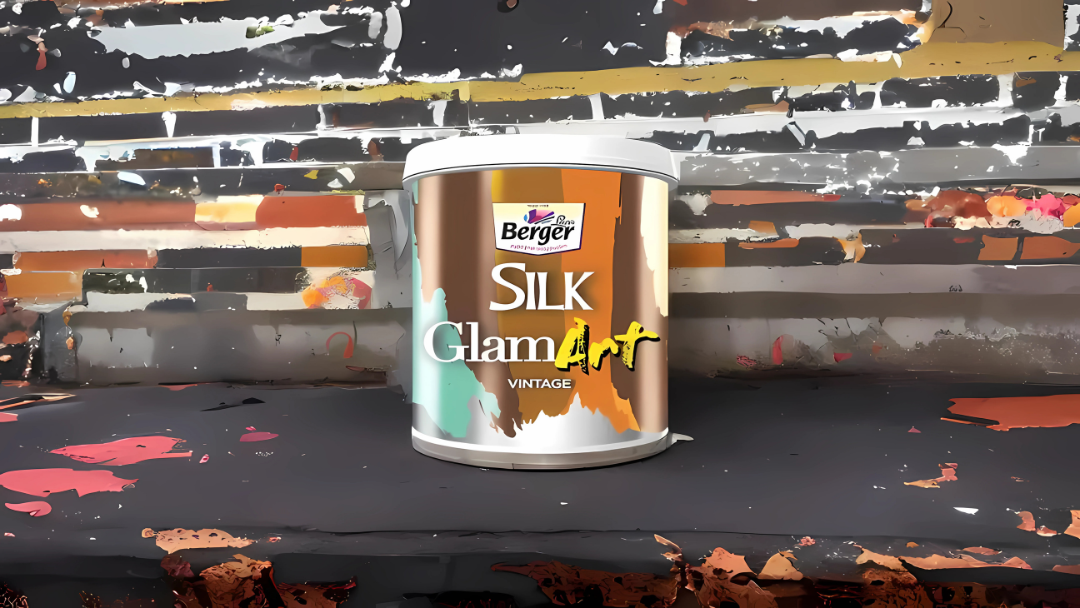 Silk GlamArt Vintage_ Keshav Paints