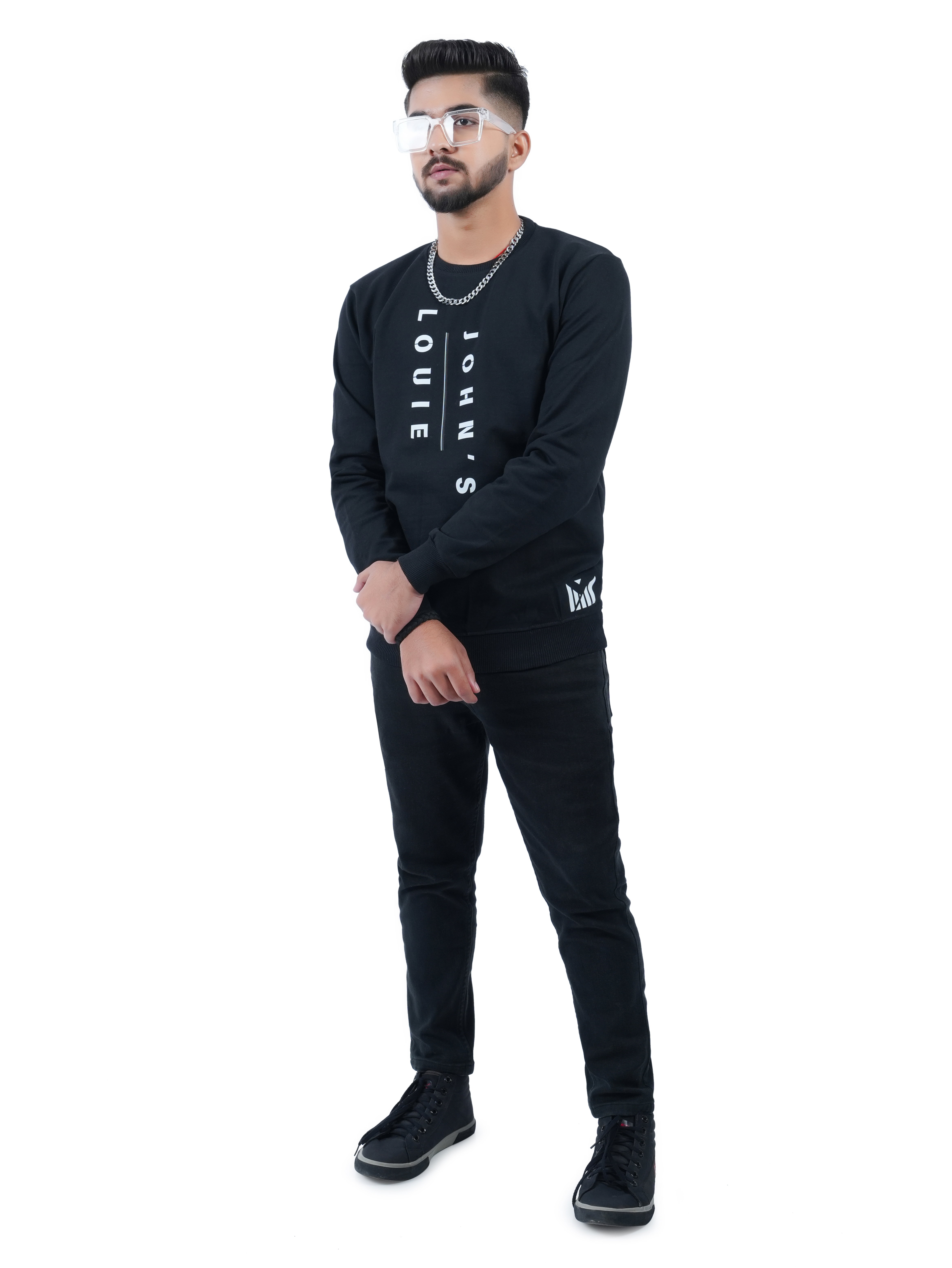  The lone wolf Sweat- shirt [Black] Edition