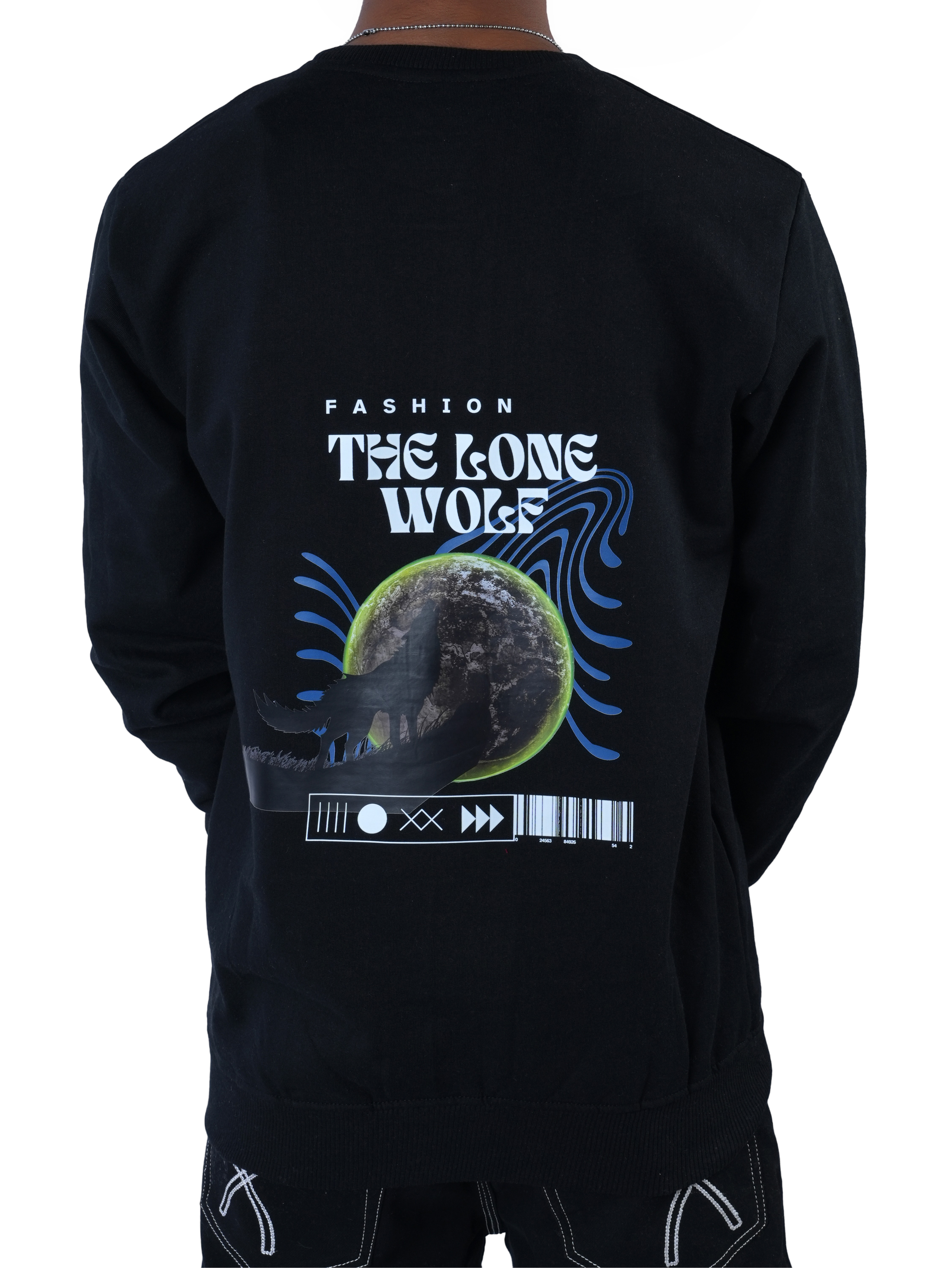  The lone wolf Sweat- shirt [Black] Edition