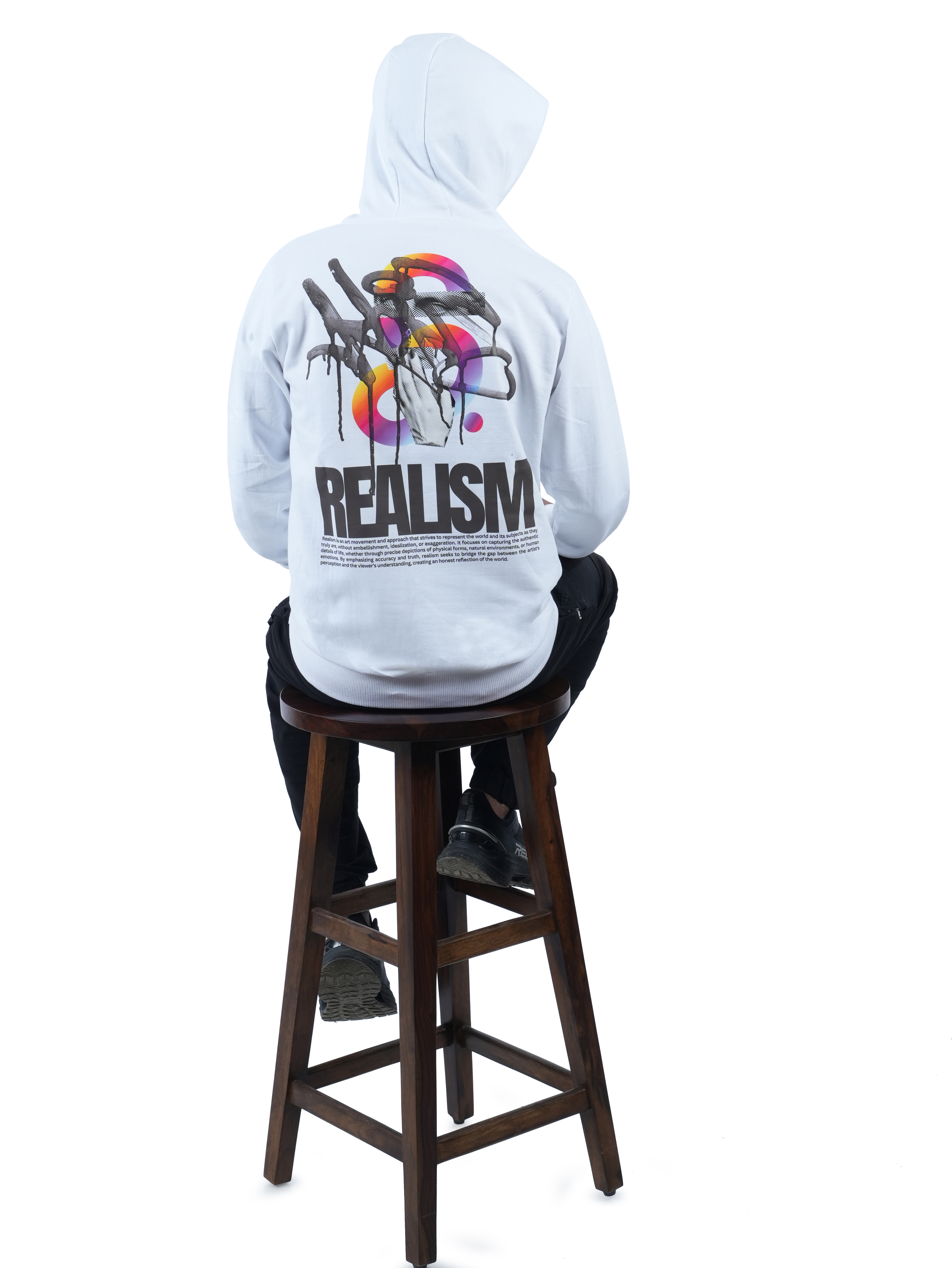 Realism hoodie {WHITE] Edition