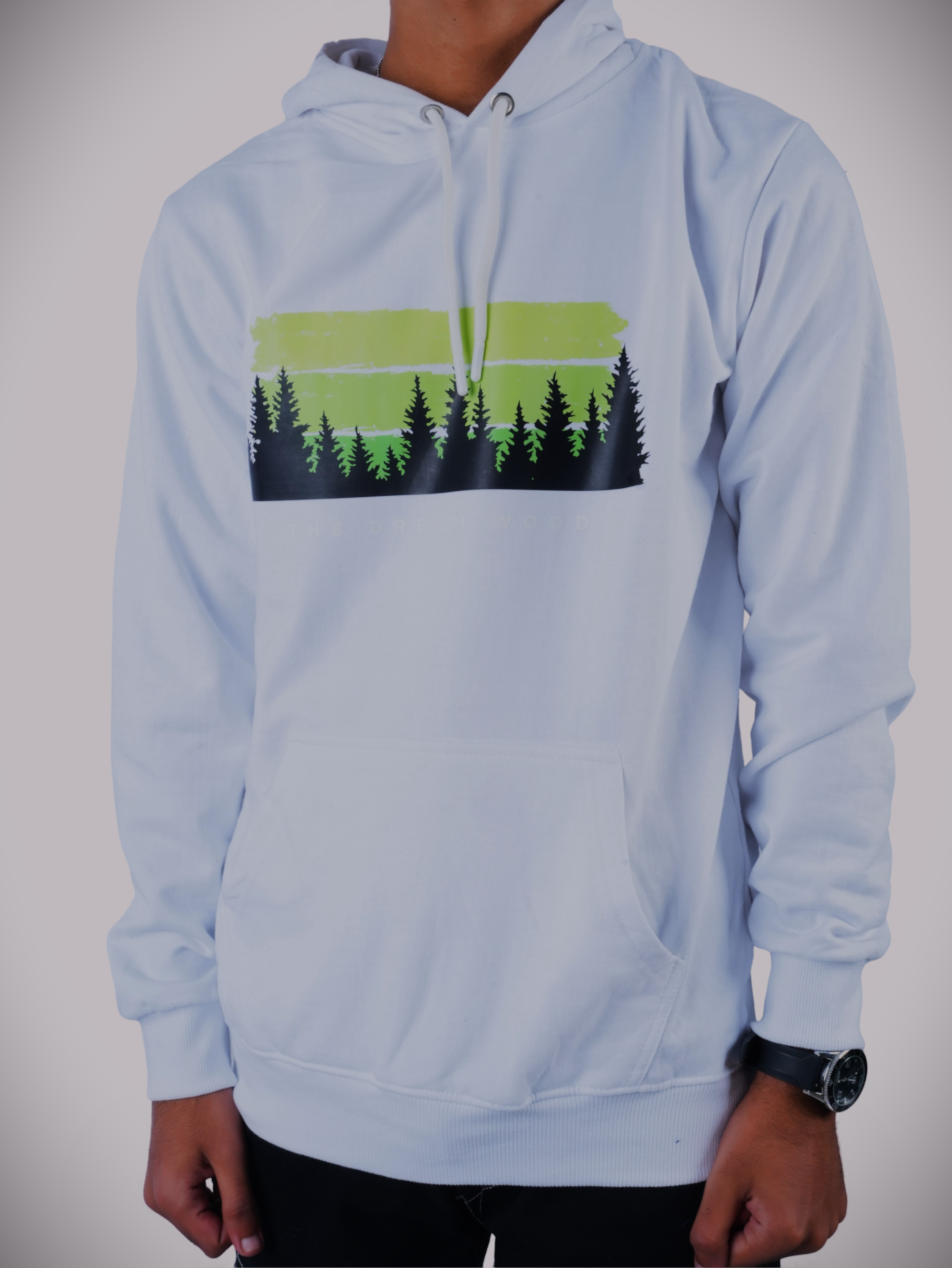 THE DREAM WOOD Hoodie [White] EDITION