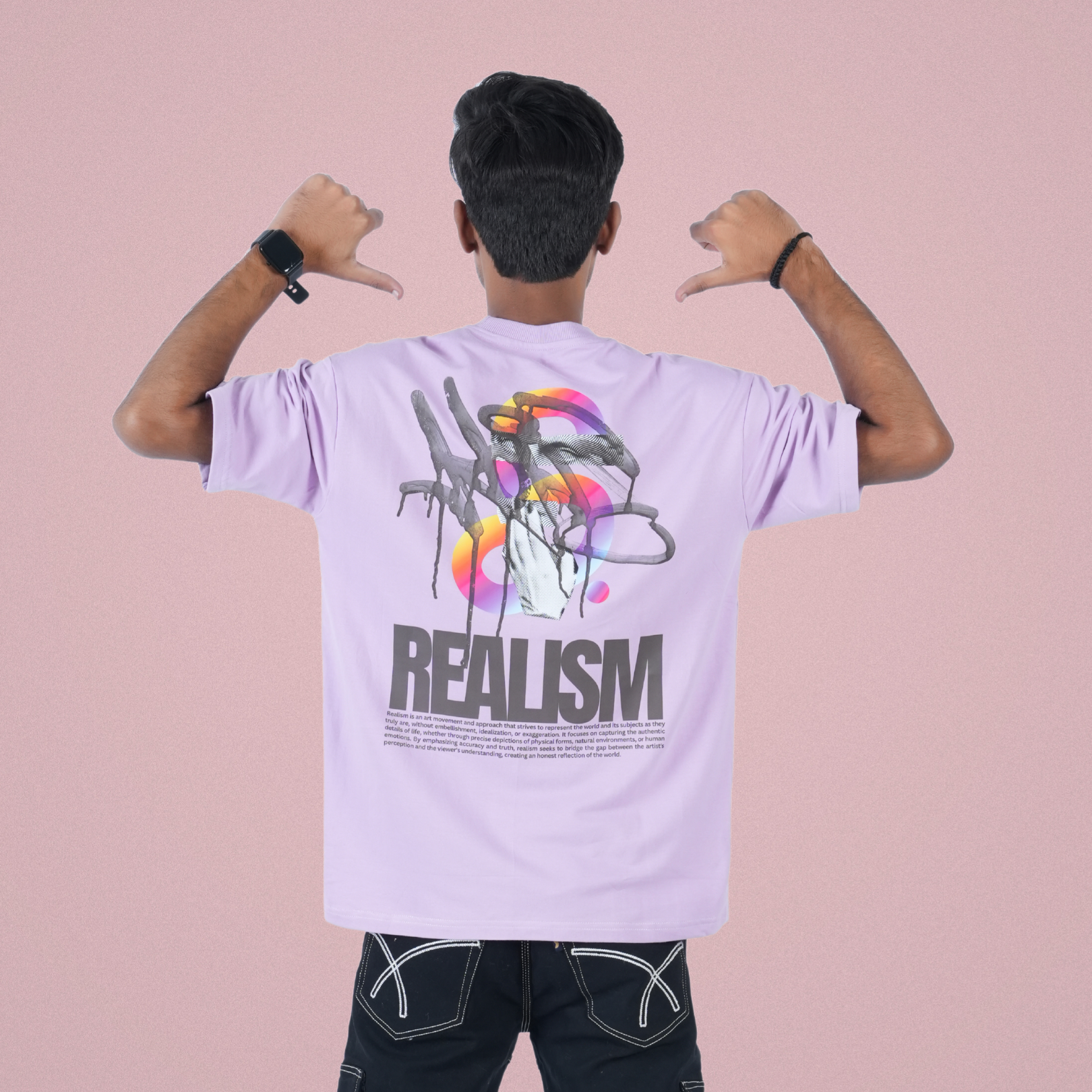 Realism T-shirt [Lavender] Edition