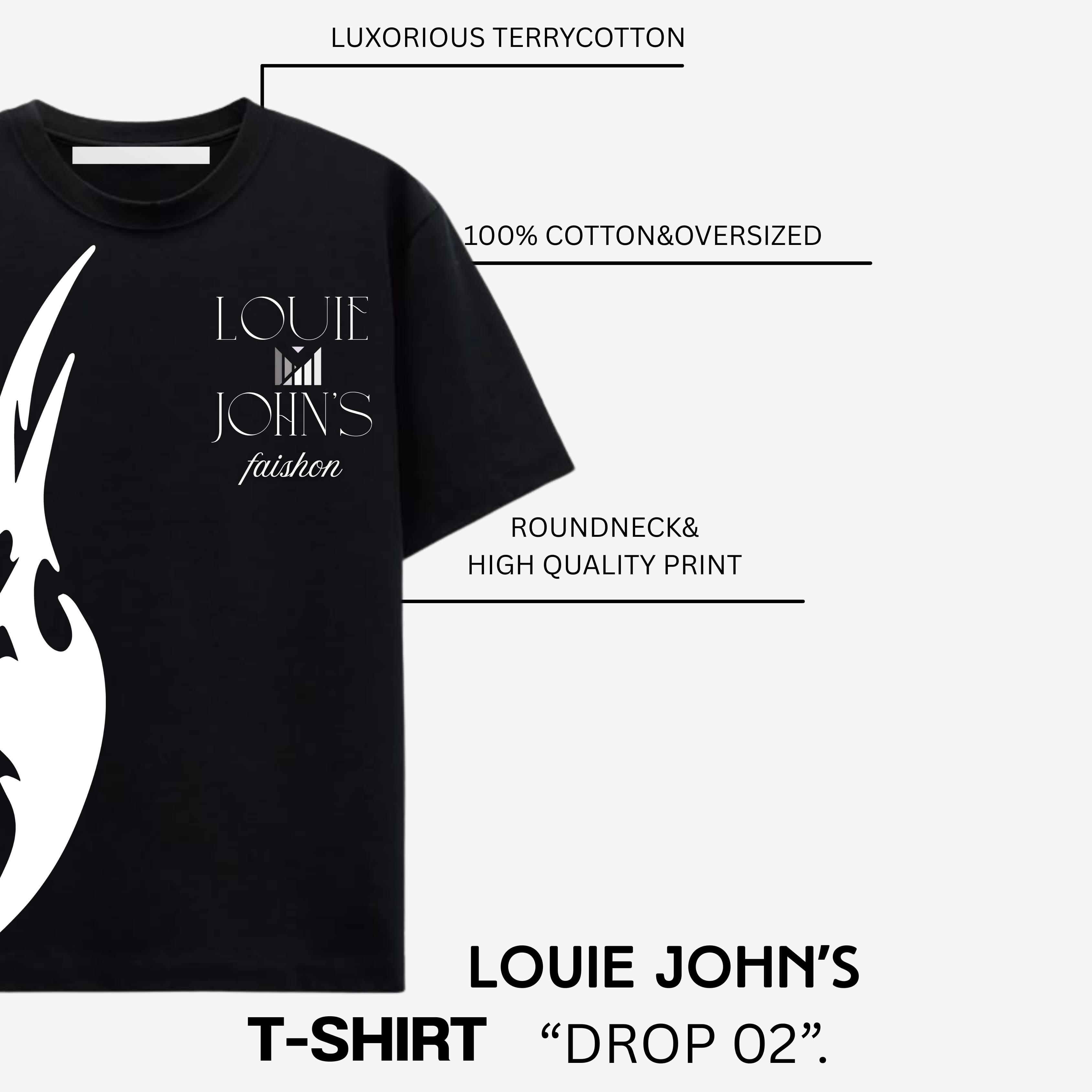 Louie John's: Trible blaze Tee