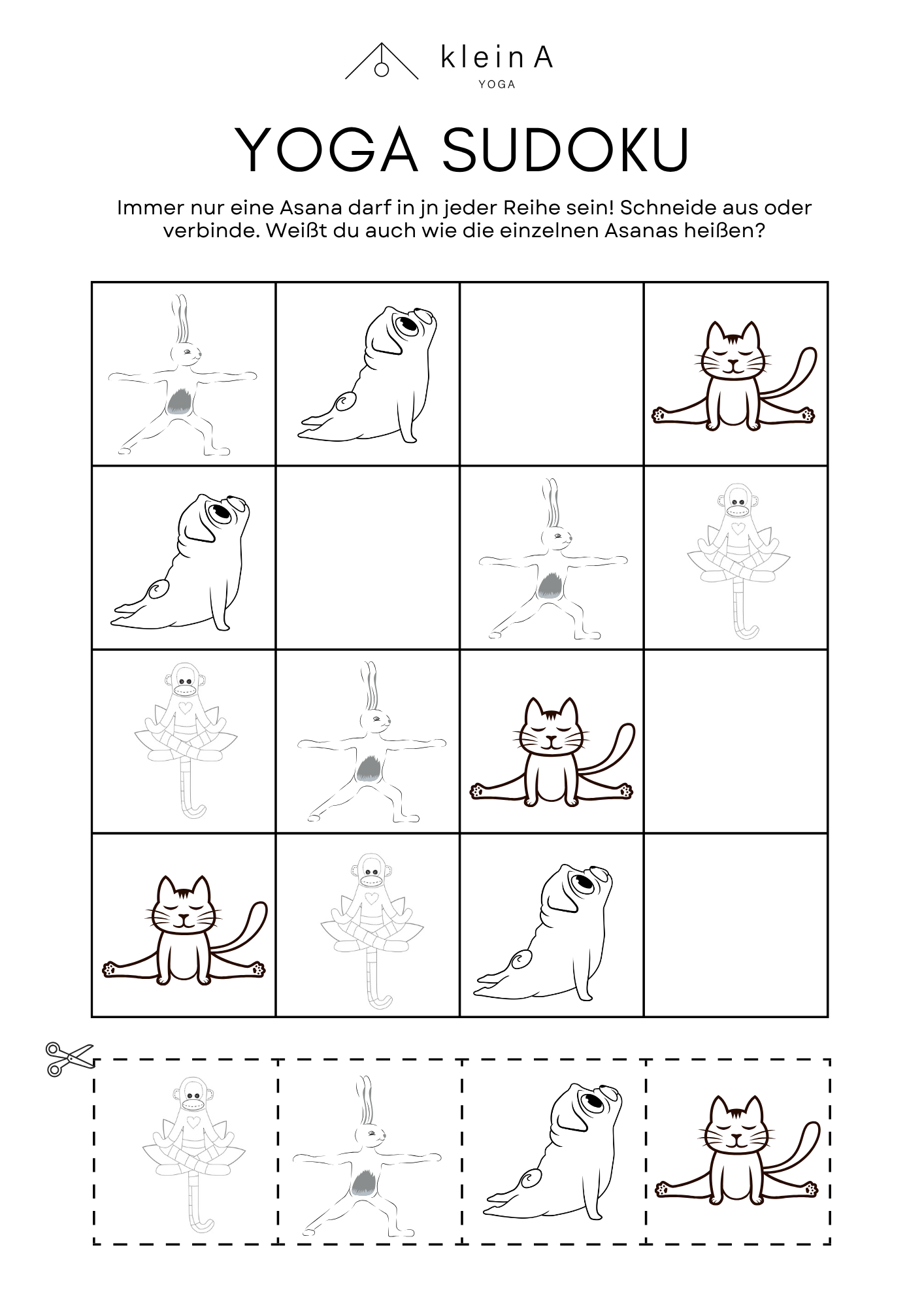 Freebie - Yoga Sudoku