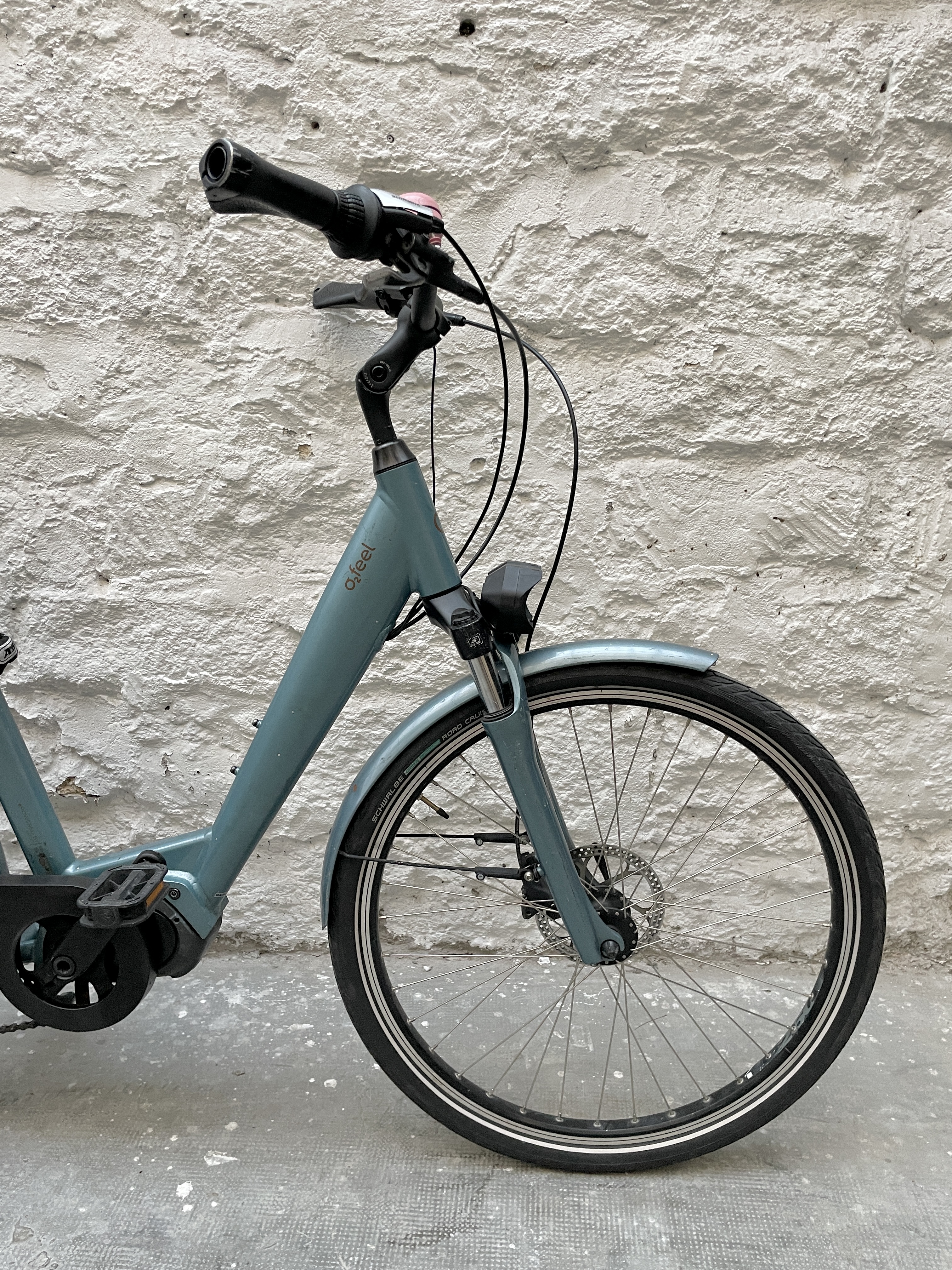 Vélo de ville électrique femme 