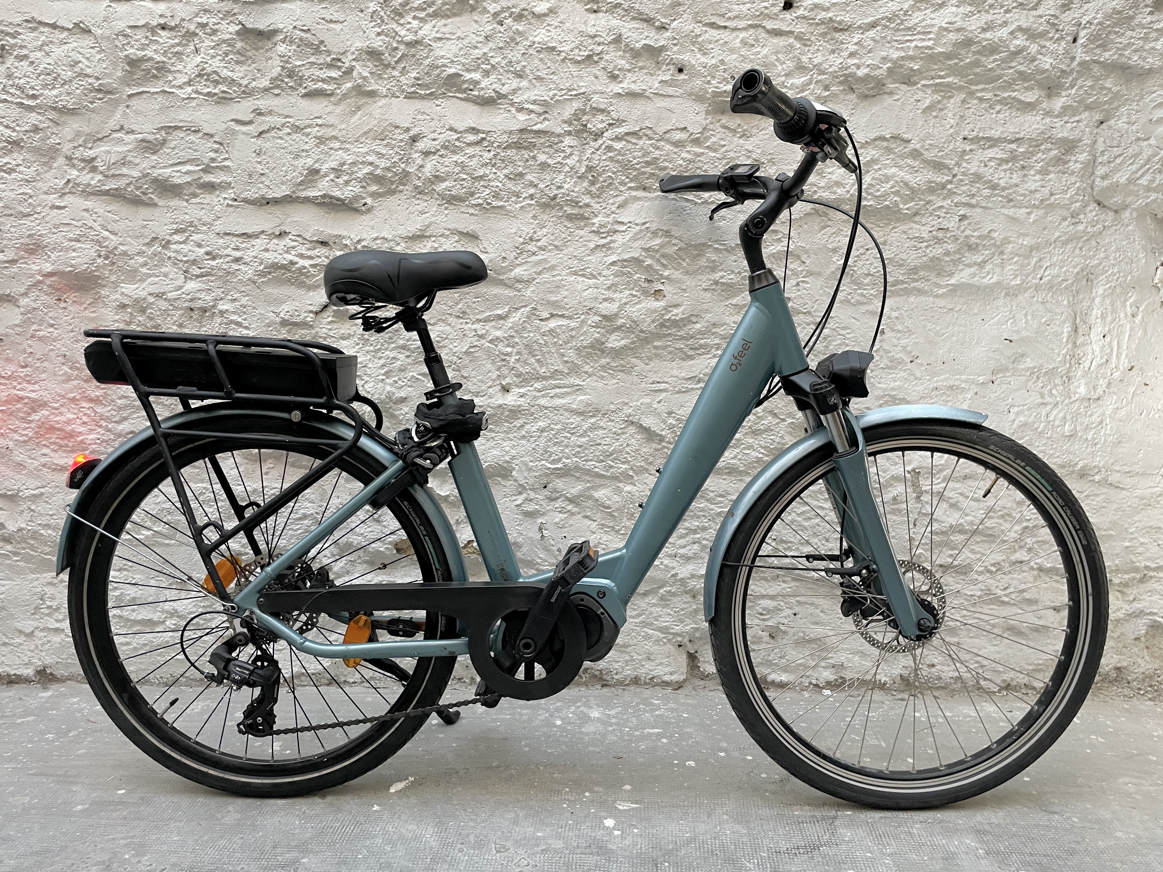 Vélo de ville électrique femme 