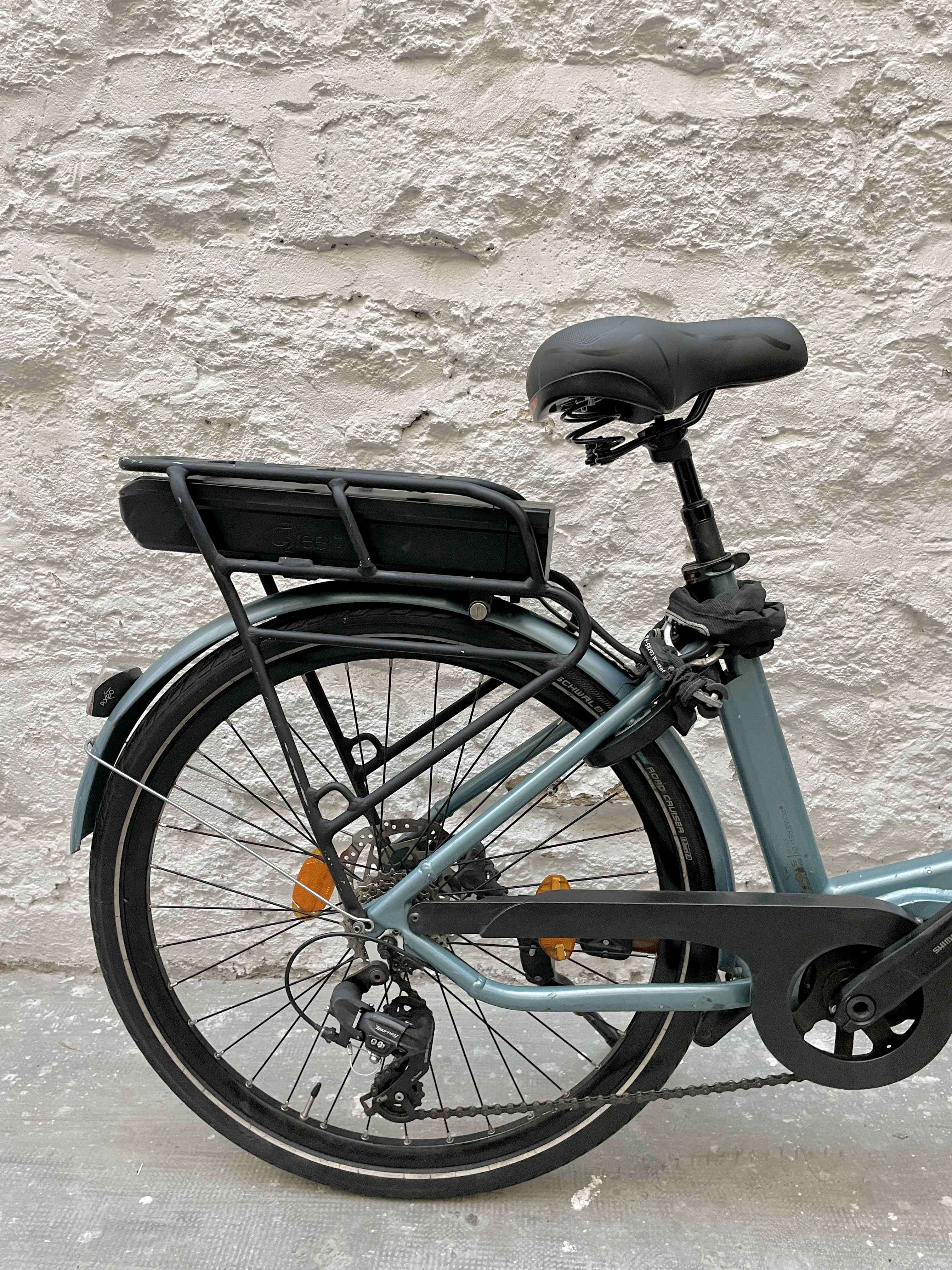 Vélo de ville électrique femme 