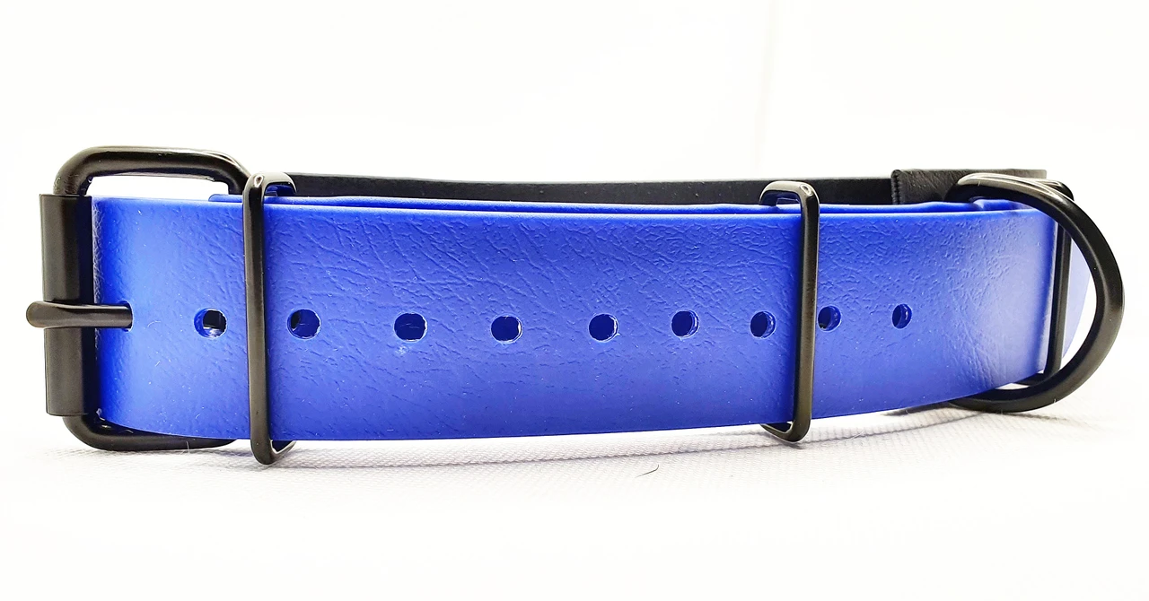 CANI•GURT® - DER BIOTHANE® GÜRTEL FÜR DOGWALKER (Schwarz Matt Beschlag)