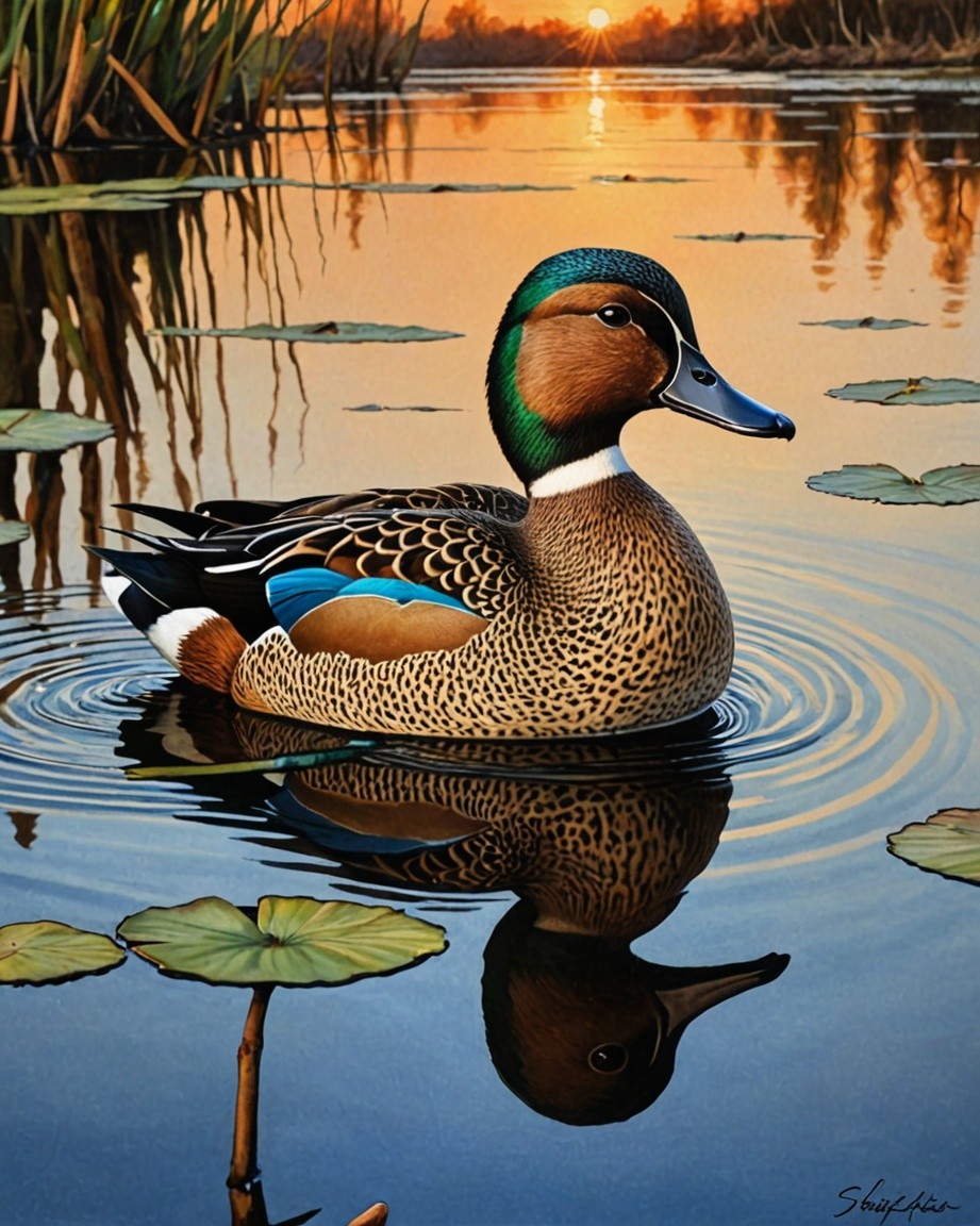 Duck Painting