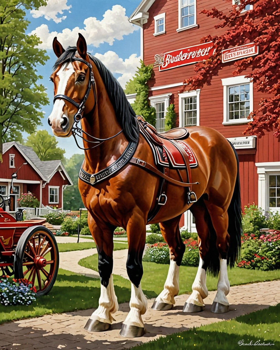 Decorative Wall Art of a Horse