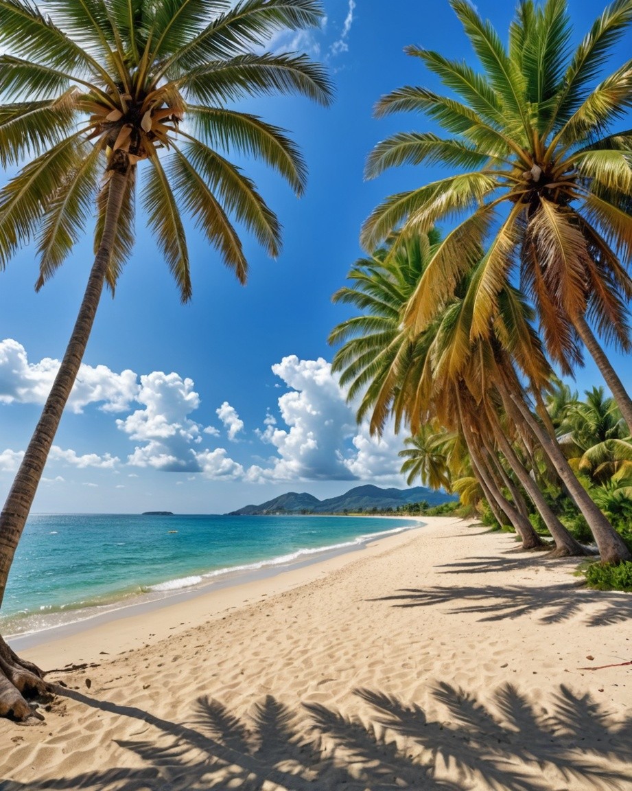 Tropical Beach Print