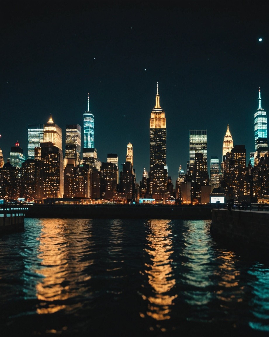 New York City Skyline Poster