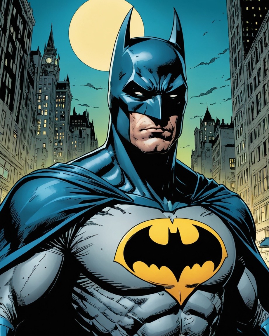 Batman Comic Book Poster