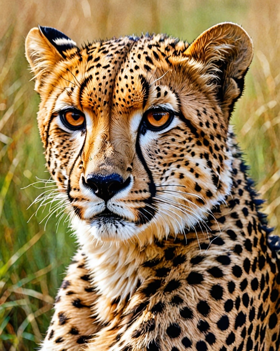 Cheetah Portrait Photograph