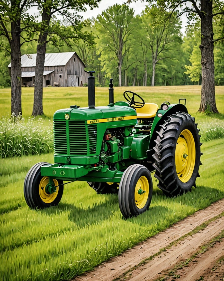 Vintage John Deere Tractor