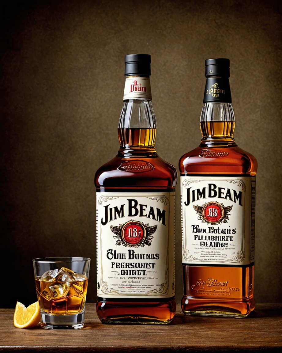 Jim Beam Bourbon Whiskey