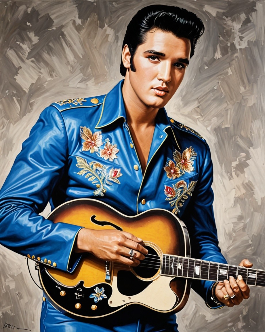 Elvis Presley Painting