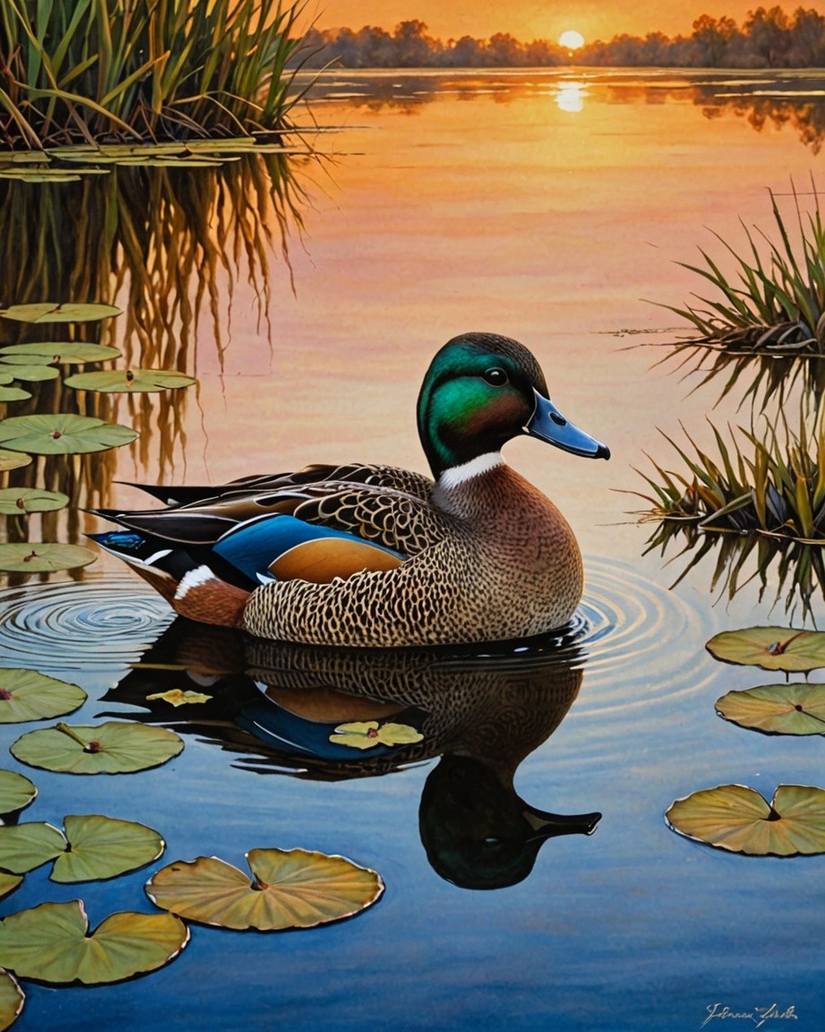 Duck Painting