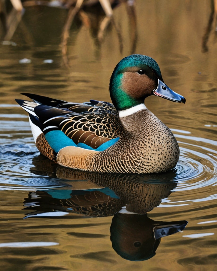 Blue Winged Teal Duck