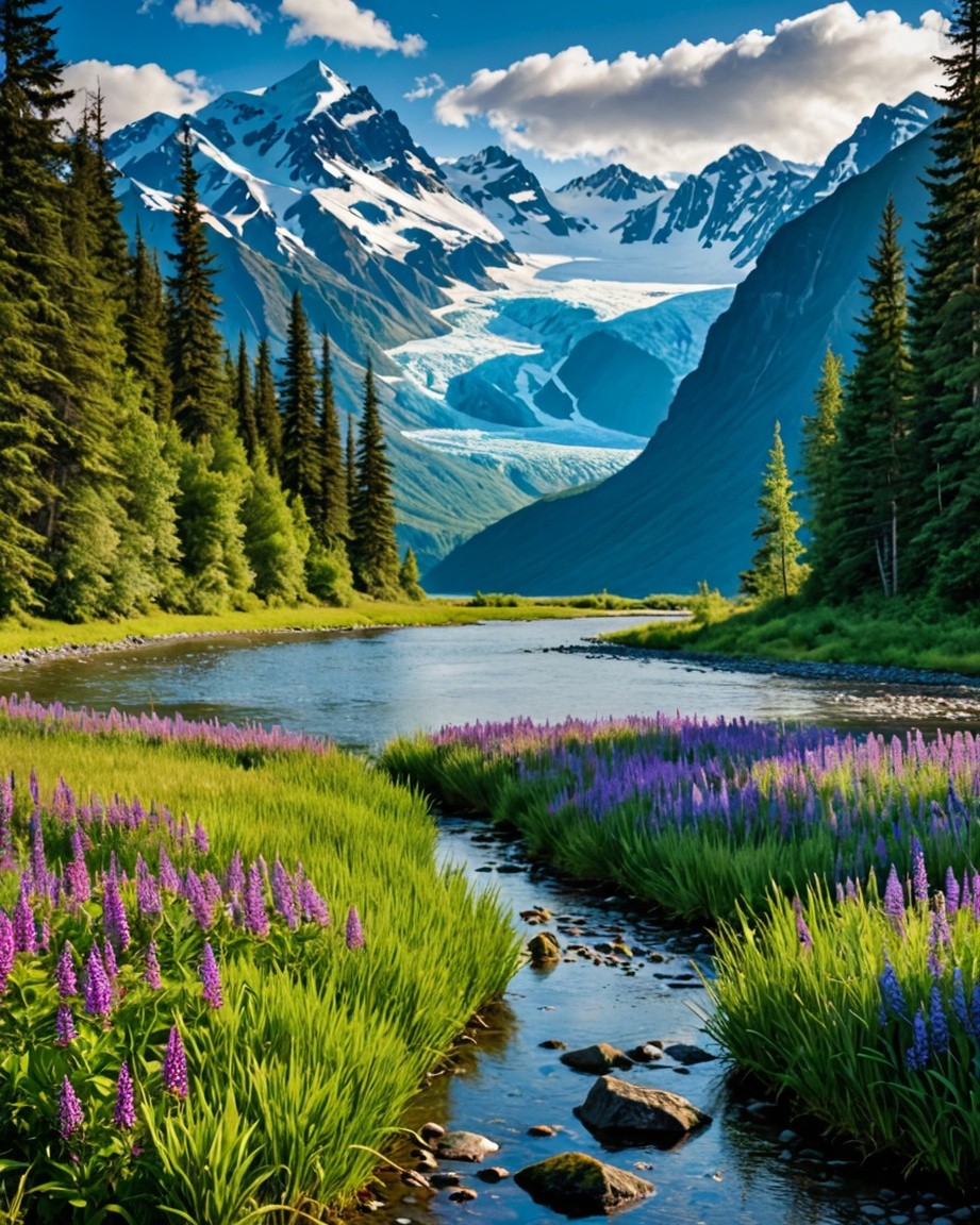 Mountain Landscape Painting