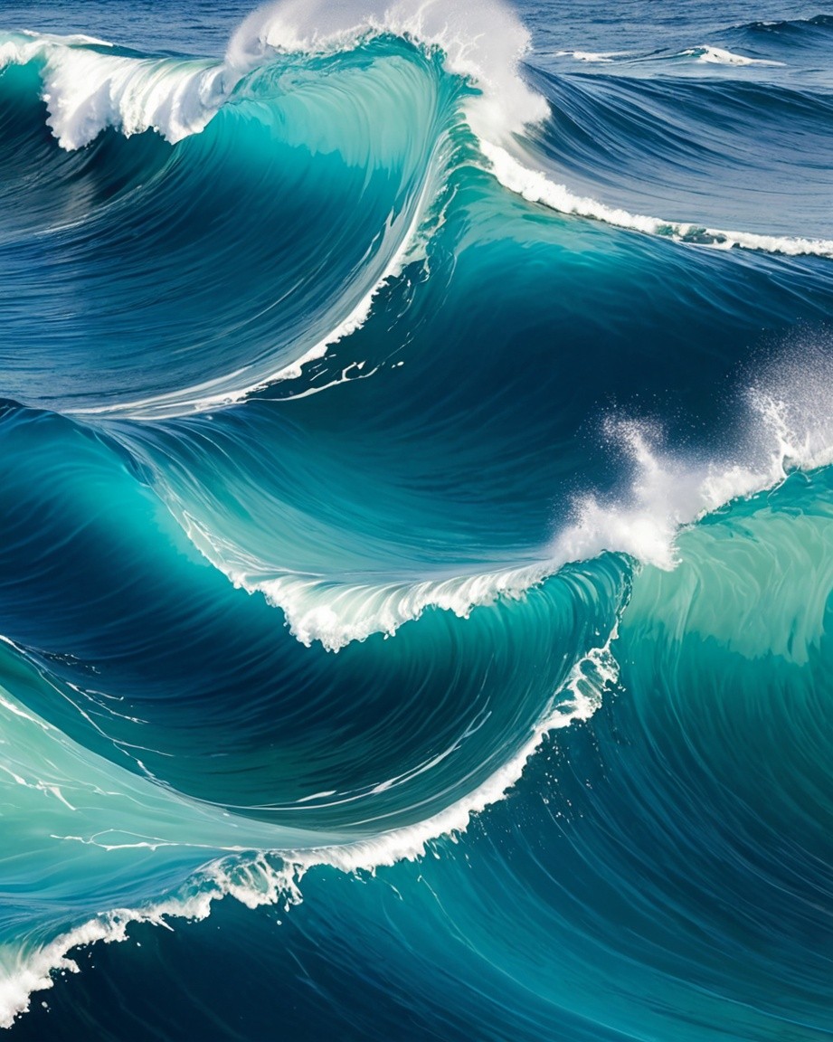 Ocean Wave Art Print