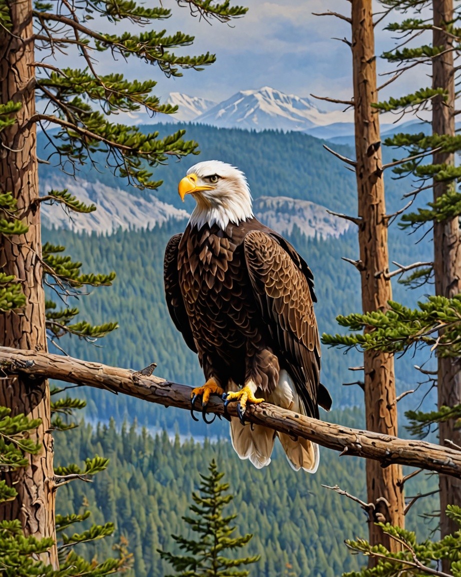 Bald Eagle Painting