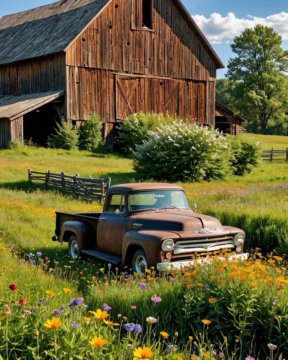 Vintage Chevy Pickup Truck