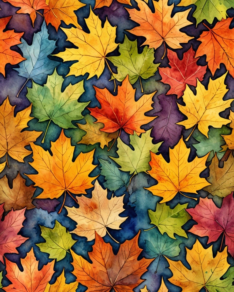 Autumn Leaves Wall Art
