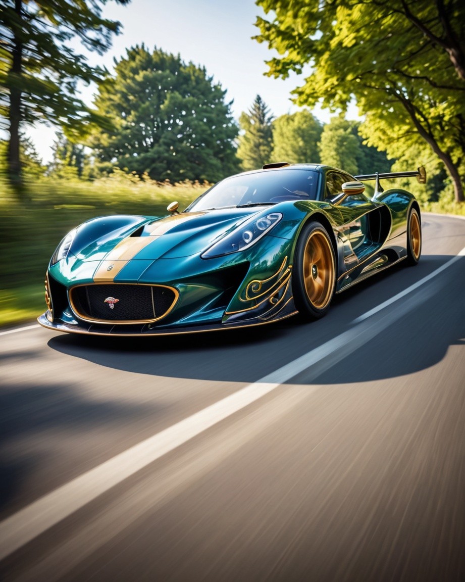 High-Performance Sports Car