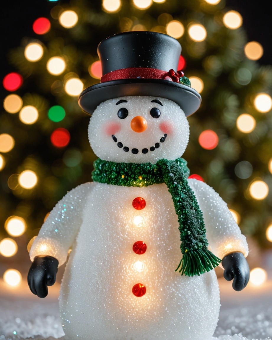 Festive Snowman Decoration