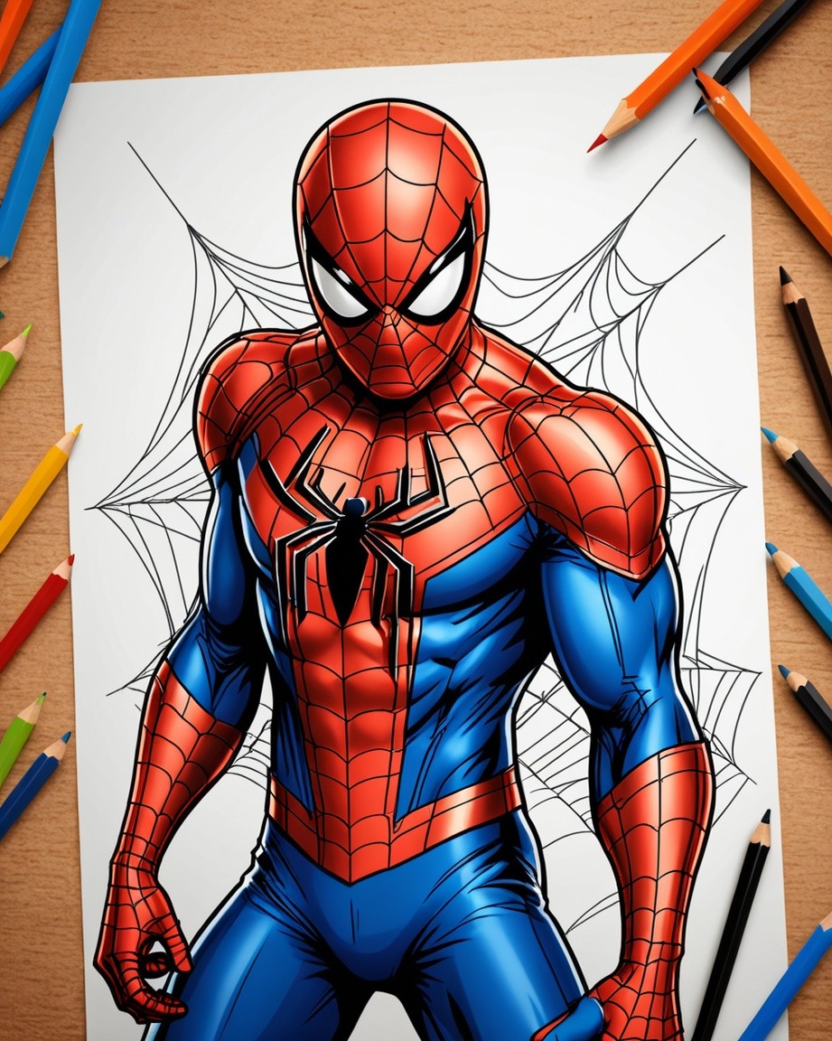 Spider-Man Art Print