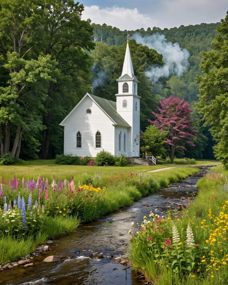 Charming Country Church