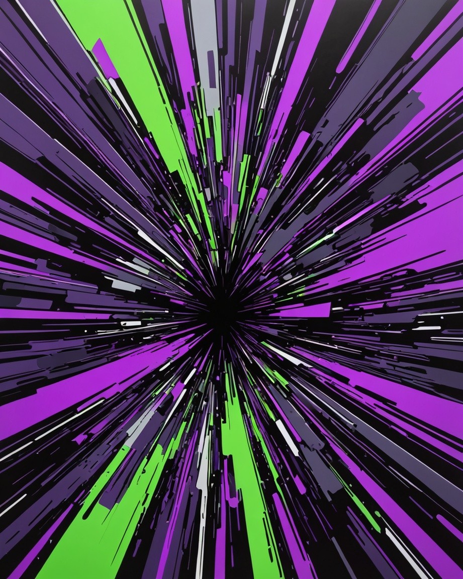 Abstract Geometric Art Print