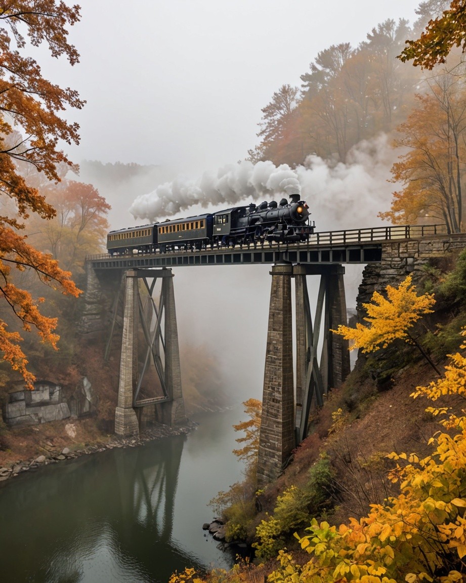 Vintage Steam Train