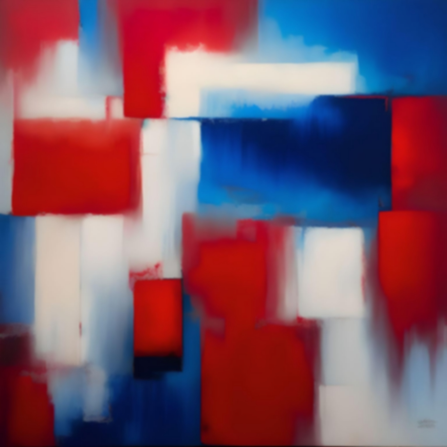 Abstract Canvas Painting