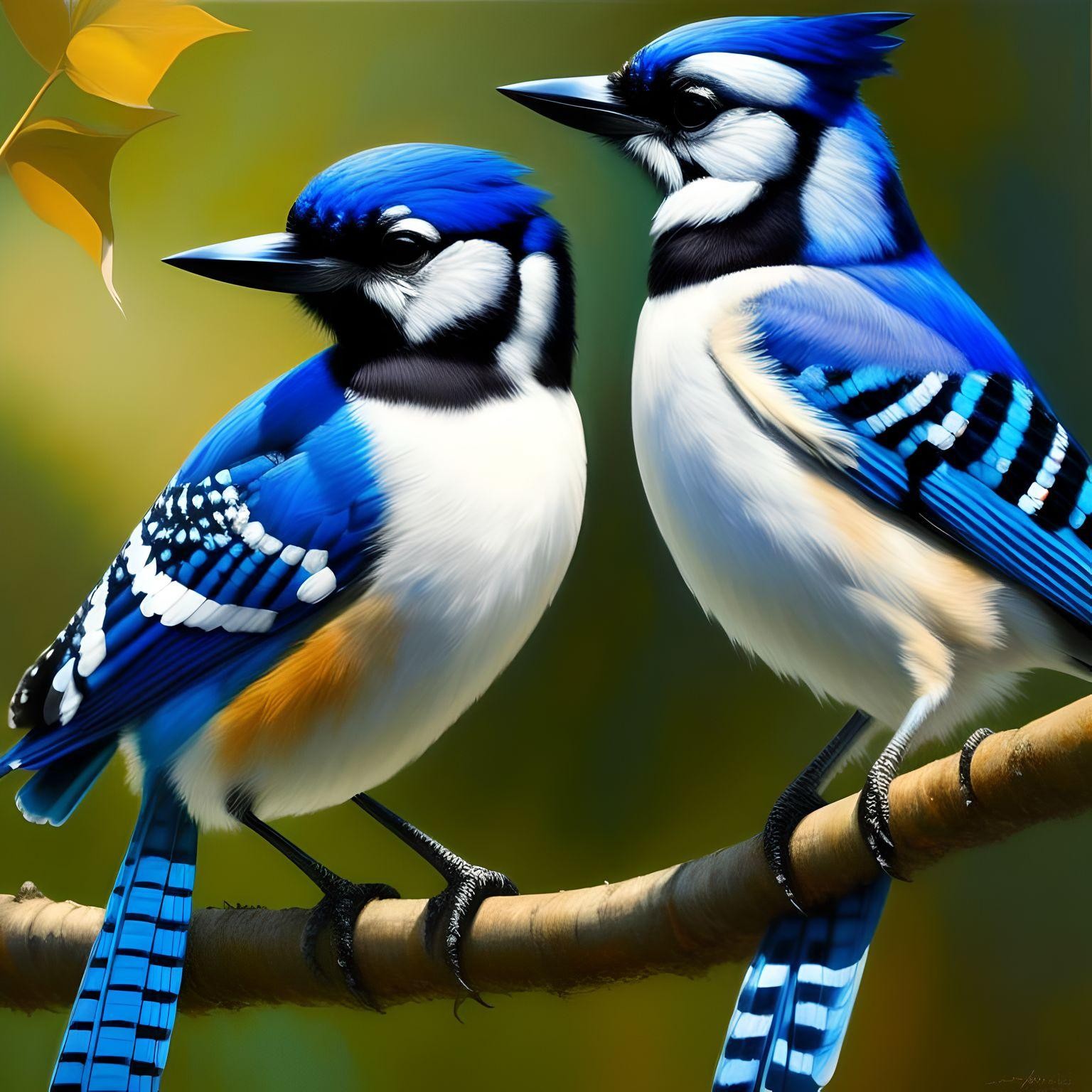 Blue Jay Illustration