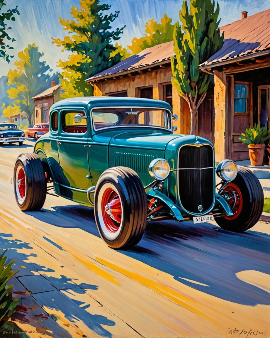 Classic Hot Rod Car