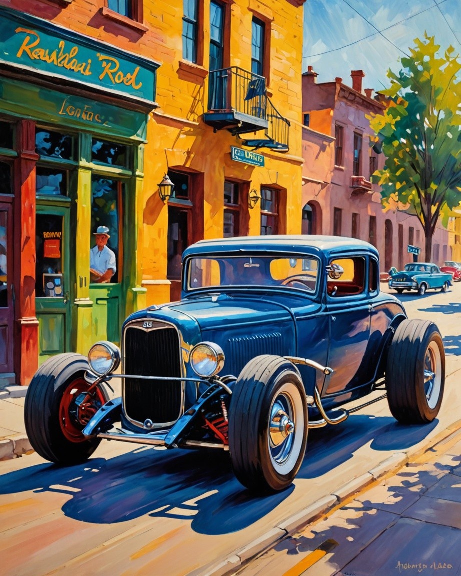 Classic Hot Rod Car