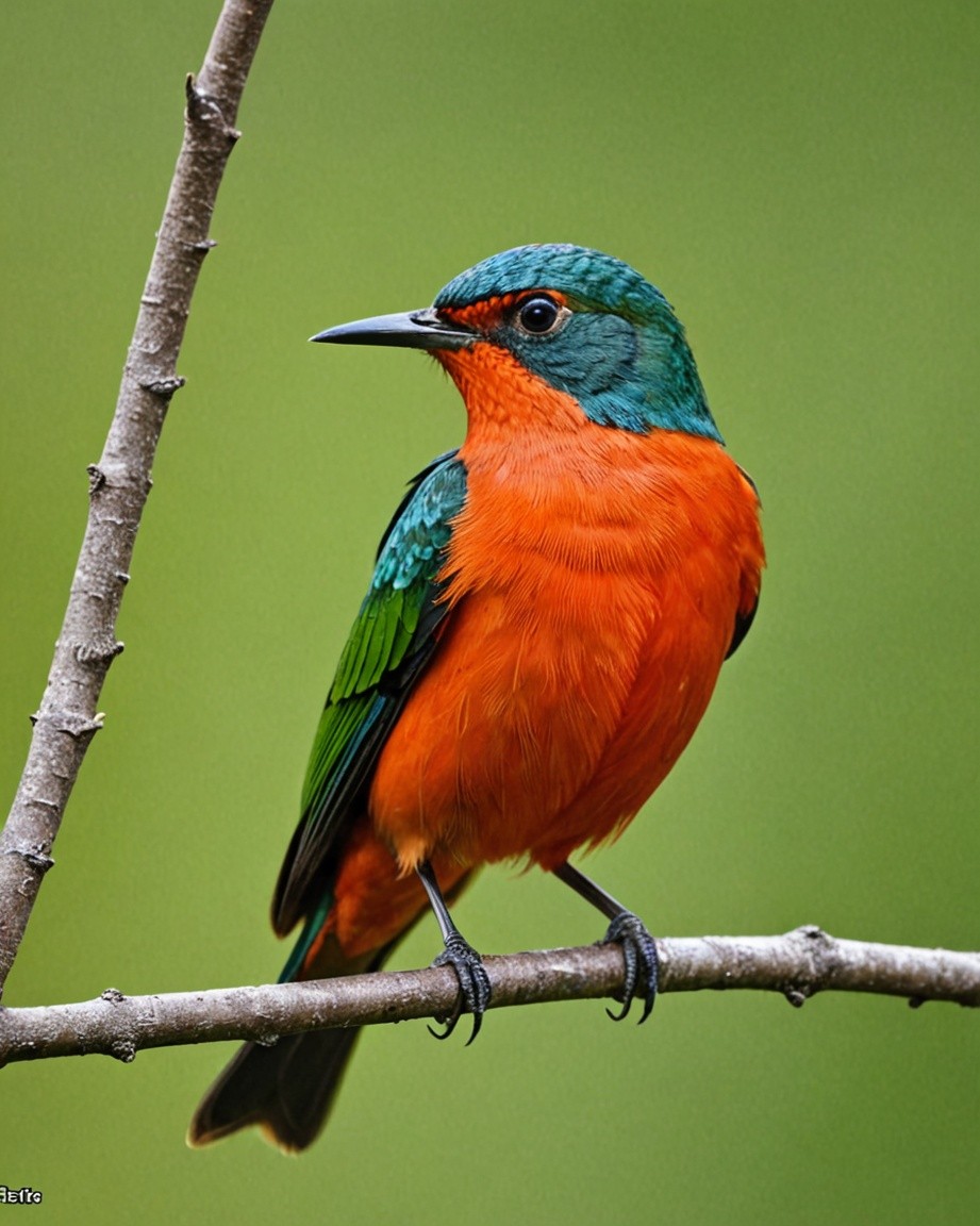 Colorful Exotic Bird
