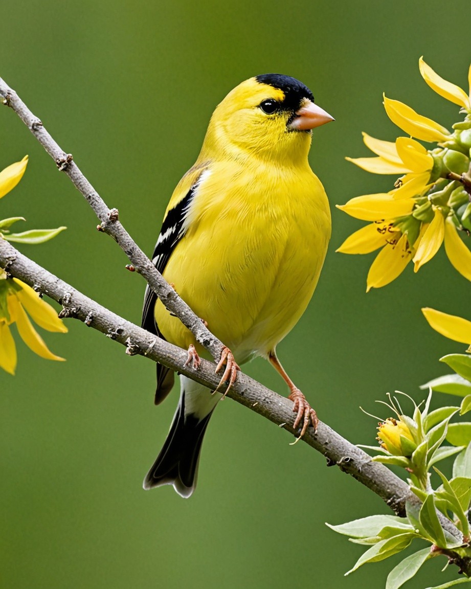 Goldfinch Bird Portrait