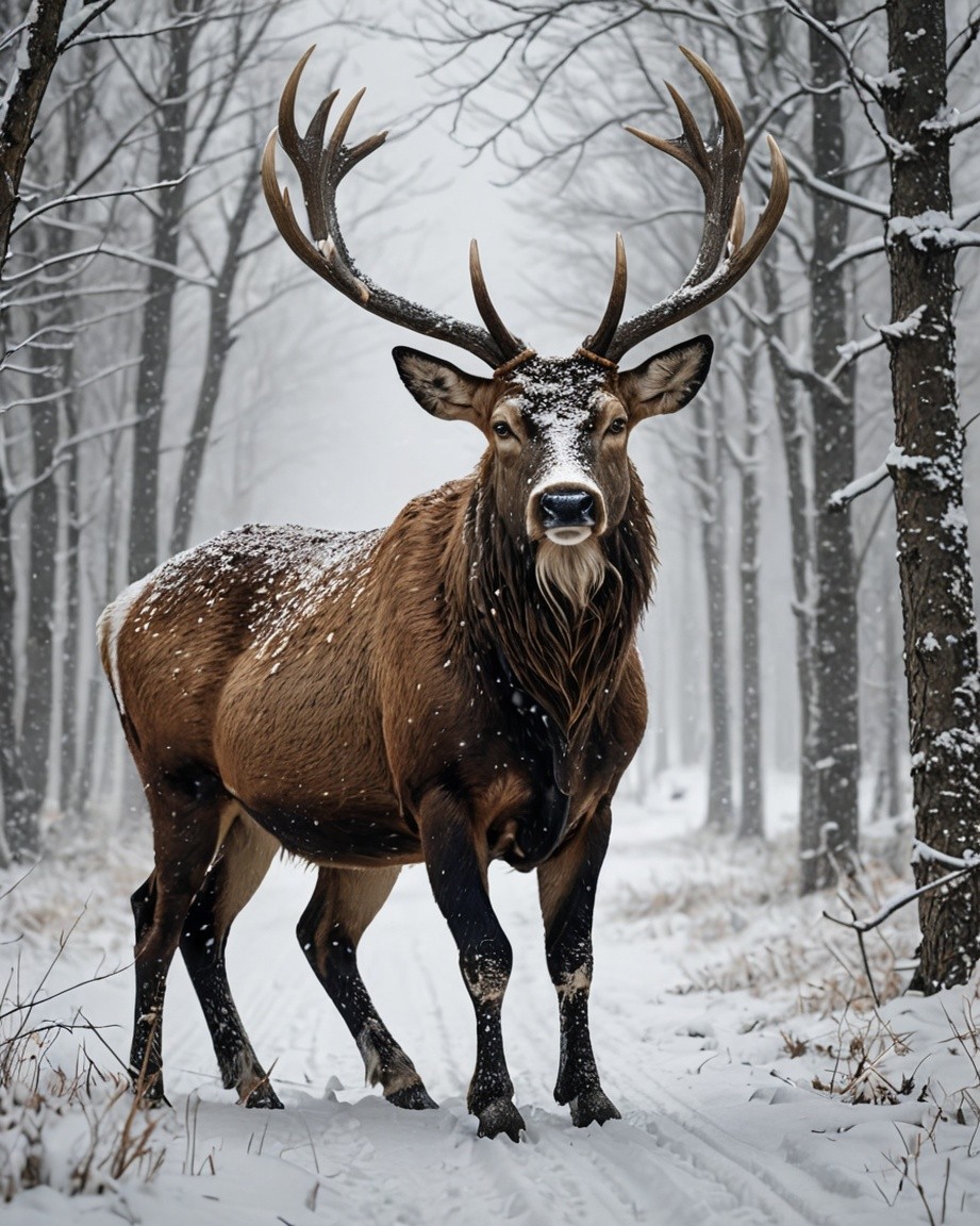 Majestic Deer Photograph