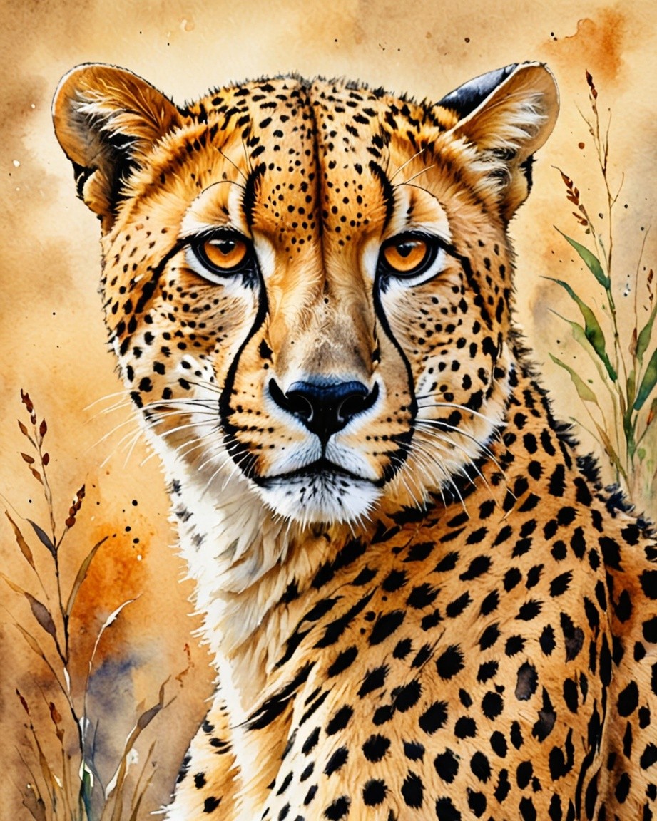 Cheetah Art Print