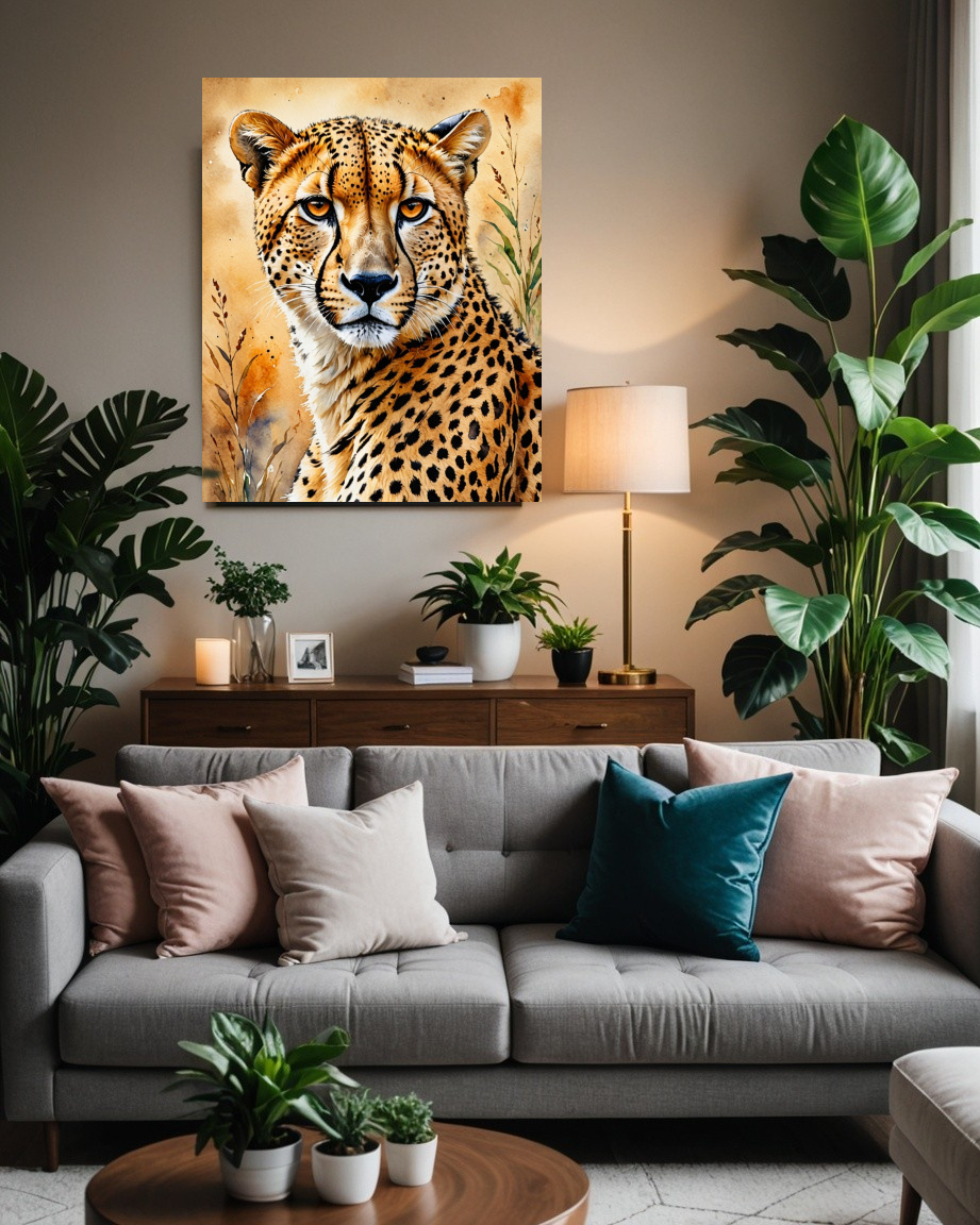 Cheetah Art Print