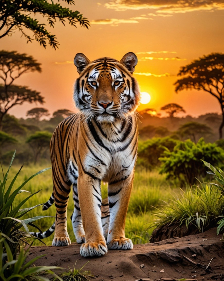 Majestic Tiger Poster